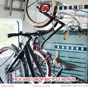Pick and drop bicycle repair